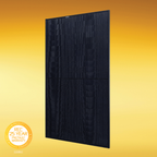 REC Pure 2 REC420AA Pure 2 420W Black on Black 132 Half-Cell Heterojunction Solar Panel