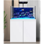 100 Gallon Aquarium Coral Reef Fish Tank Complete Set including one Coral light & one Protein Skimmer