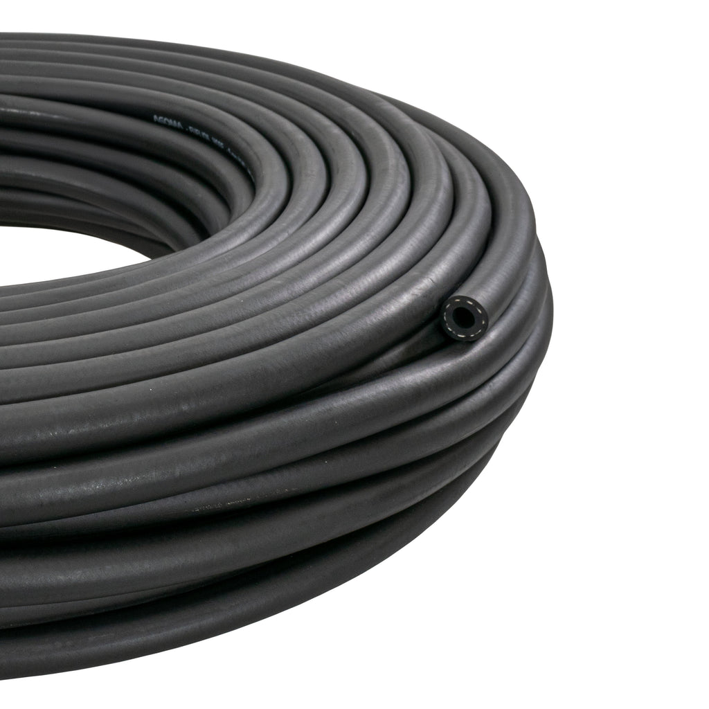 Rubber 4mm Braided Fuel, Oil Hose SAE J30 R6
