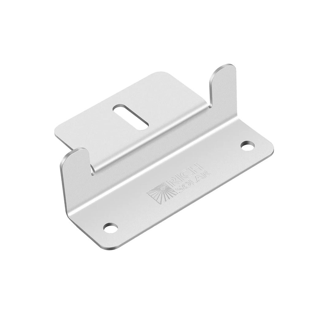 Rich Solar Mounting Hardware Z Brackets With Screws - Set of 4