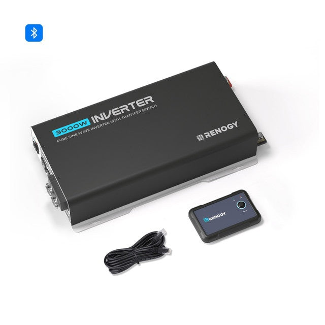 3000W/2000W/1000W 12V Pure Sine Wave Inverter with UPS Transfer Switch