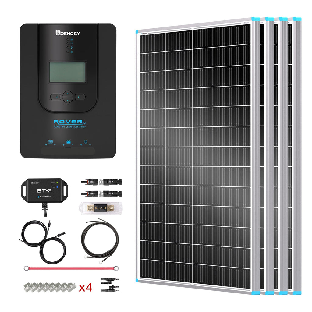 800W 12V Essential Solar Panel Kit