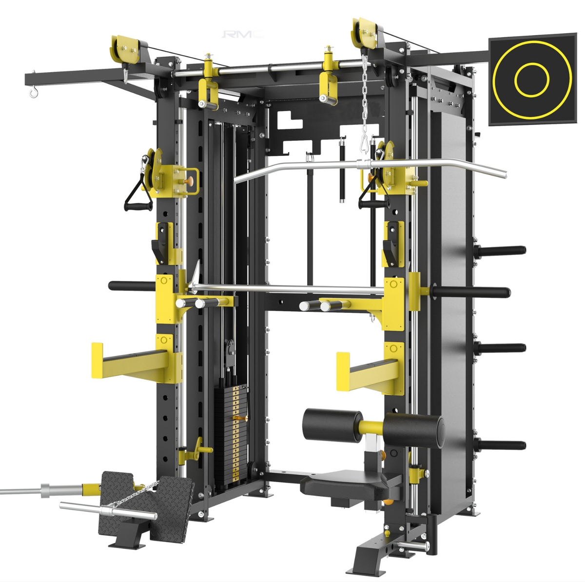 RMC Cable All in One Multi Functional Trainer - Pin Loaded - BLITZ Series-RMC-BZFT1001