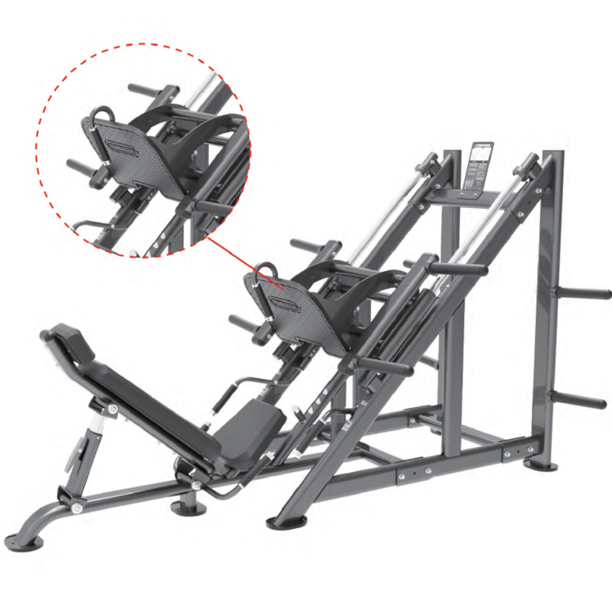 RMC Commercial 45 Degree Leg Press - Plate Loaded - BLITZ Series