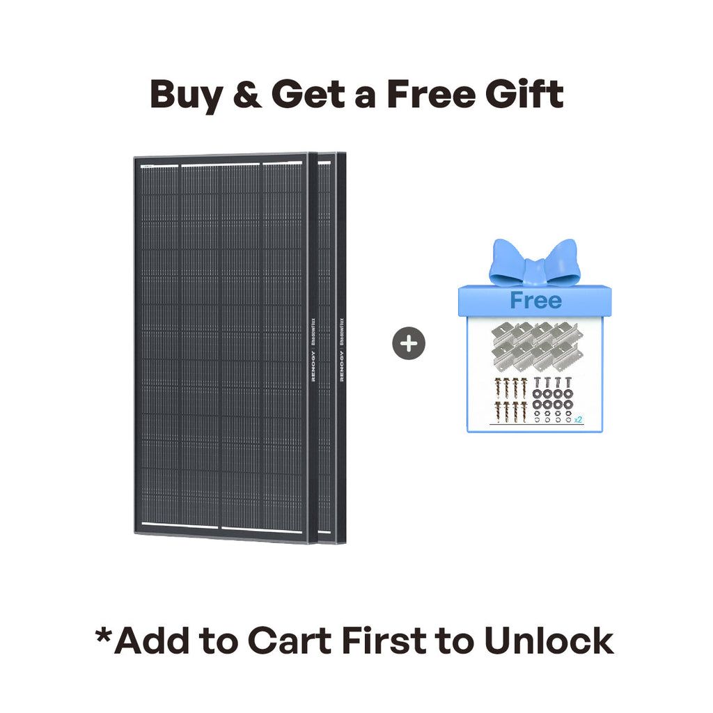 ShadowFlux™ 120W/200W N-Type Anti-Shading Solar Panel