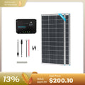 200W 12V Starter Solar Panel Kit