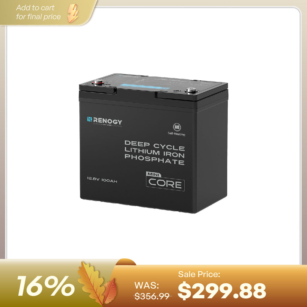 12.8V 100Ah Lithium Iron Phosphate Battery