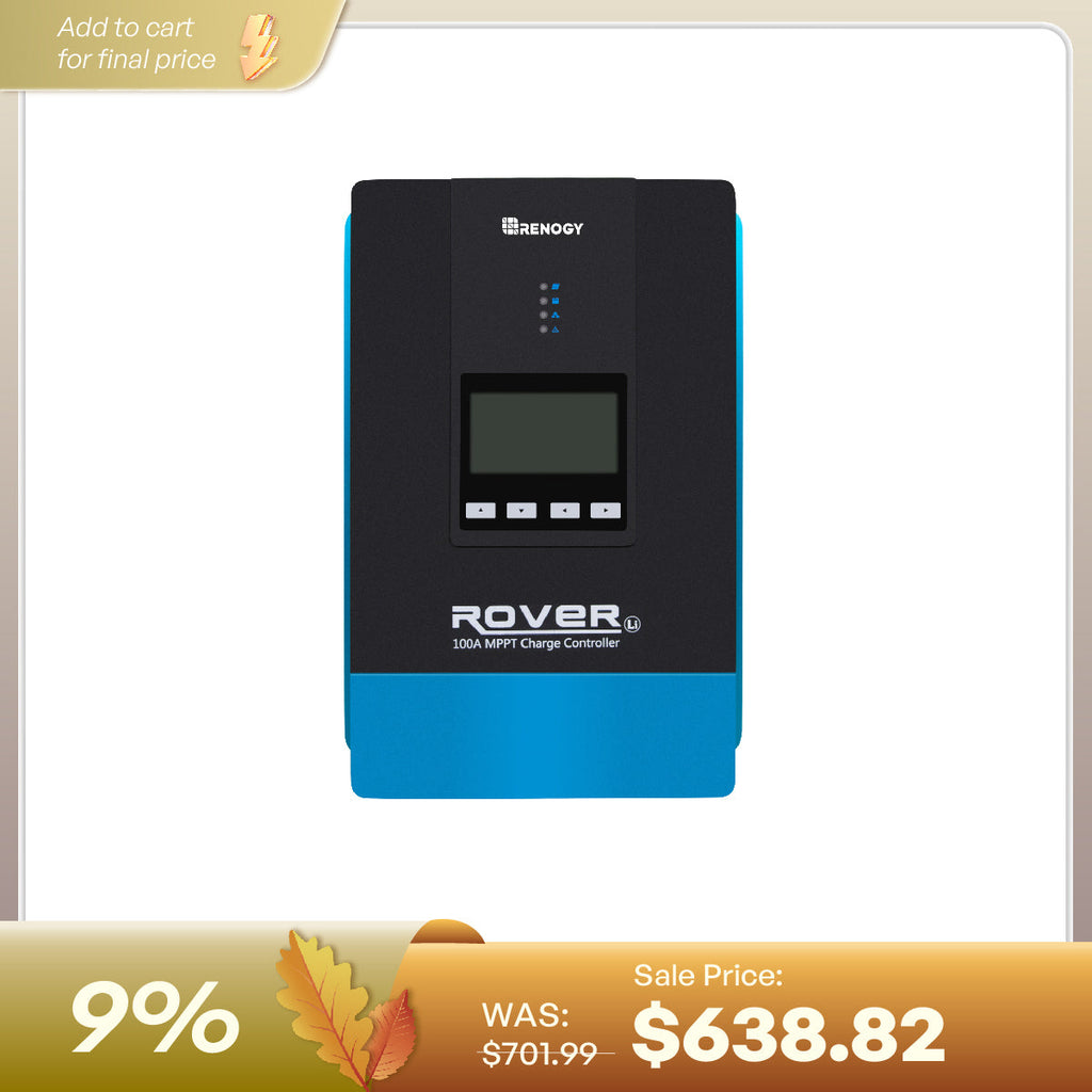 Rover 100 Amp MPPT Solar Charge Controller