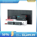 600W 12V ShadowFlux™ Solar Panel Kit with 5.12kWh Battery