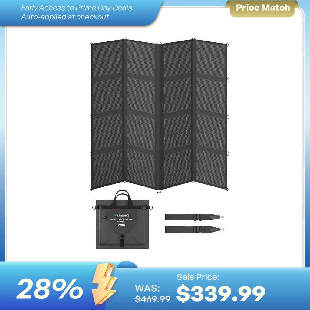 200/400W N-Type Portable Solar Panel Blanket
