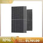 590W N-Type Bifacial Solar Panel (2-Pack)