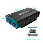 Refurbished 3000W 12V Pure Sine Wave Inverter
