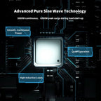 Refurbished 3000W 12V Pure Sine Wave Inverter