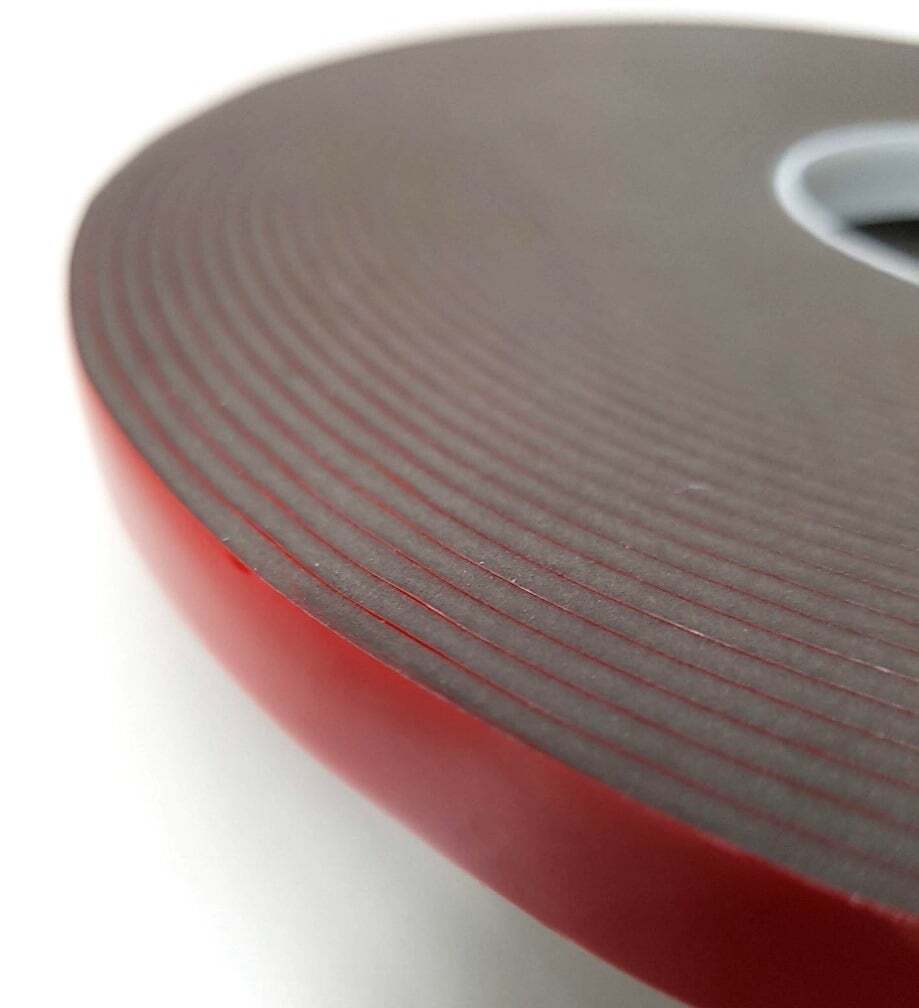 Roll of Acrylic High Bond Double-sided Foam Tape 2.3mmH x 12mmW x 16.5m
