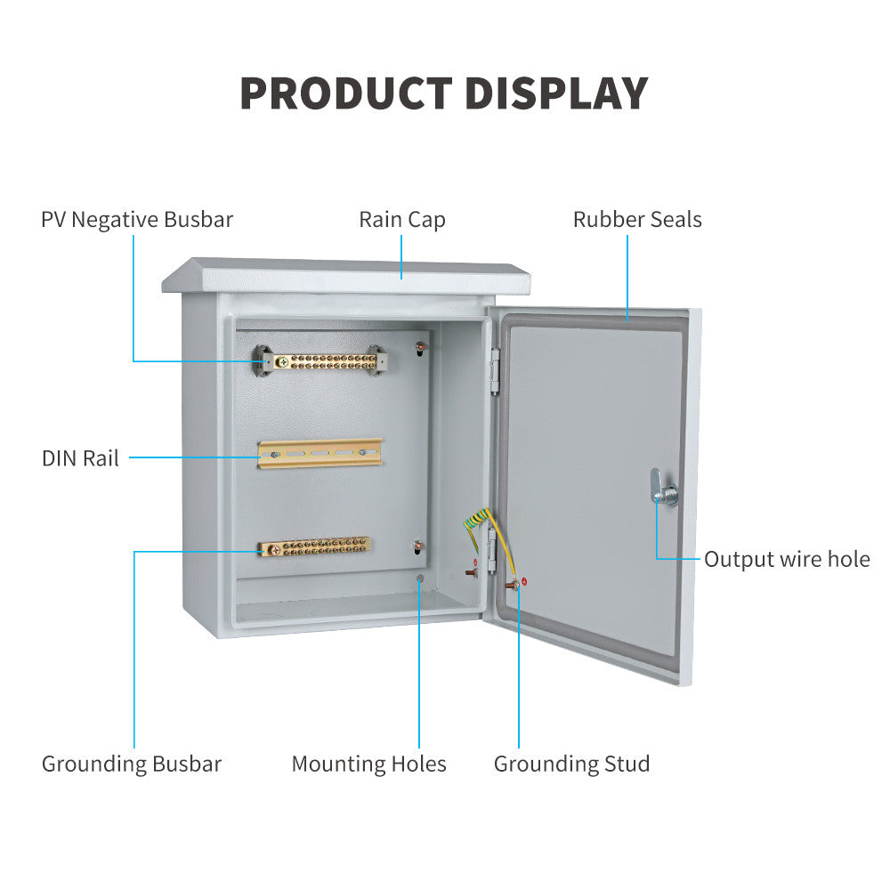 5 Strings Solar Combiner Box