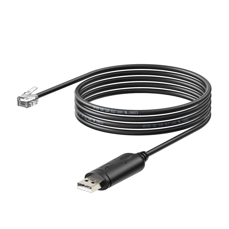 Rich Solar USB to RJ12 (6-Pin) Communication Cable