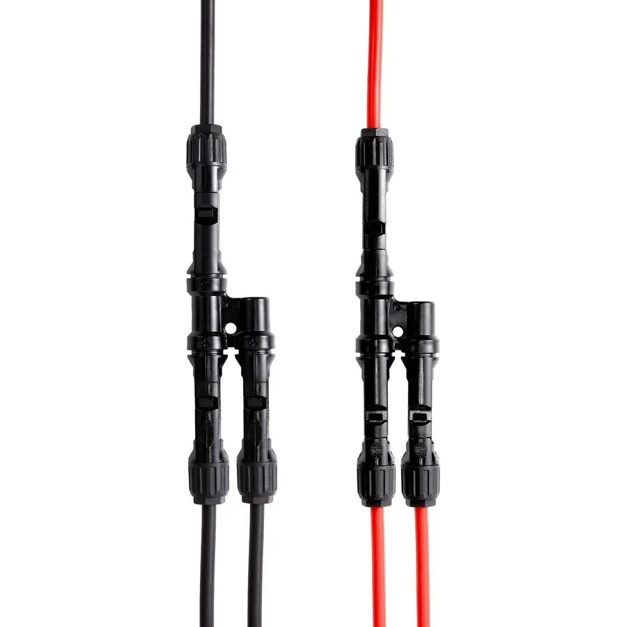 Rich Solar 10 Gauge 30 Feet Solar Extension Cable And Parallel Connectors