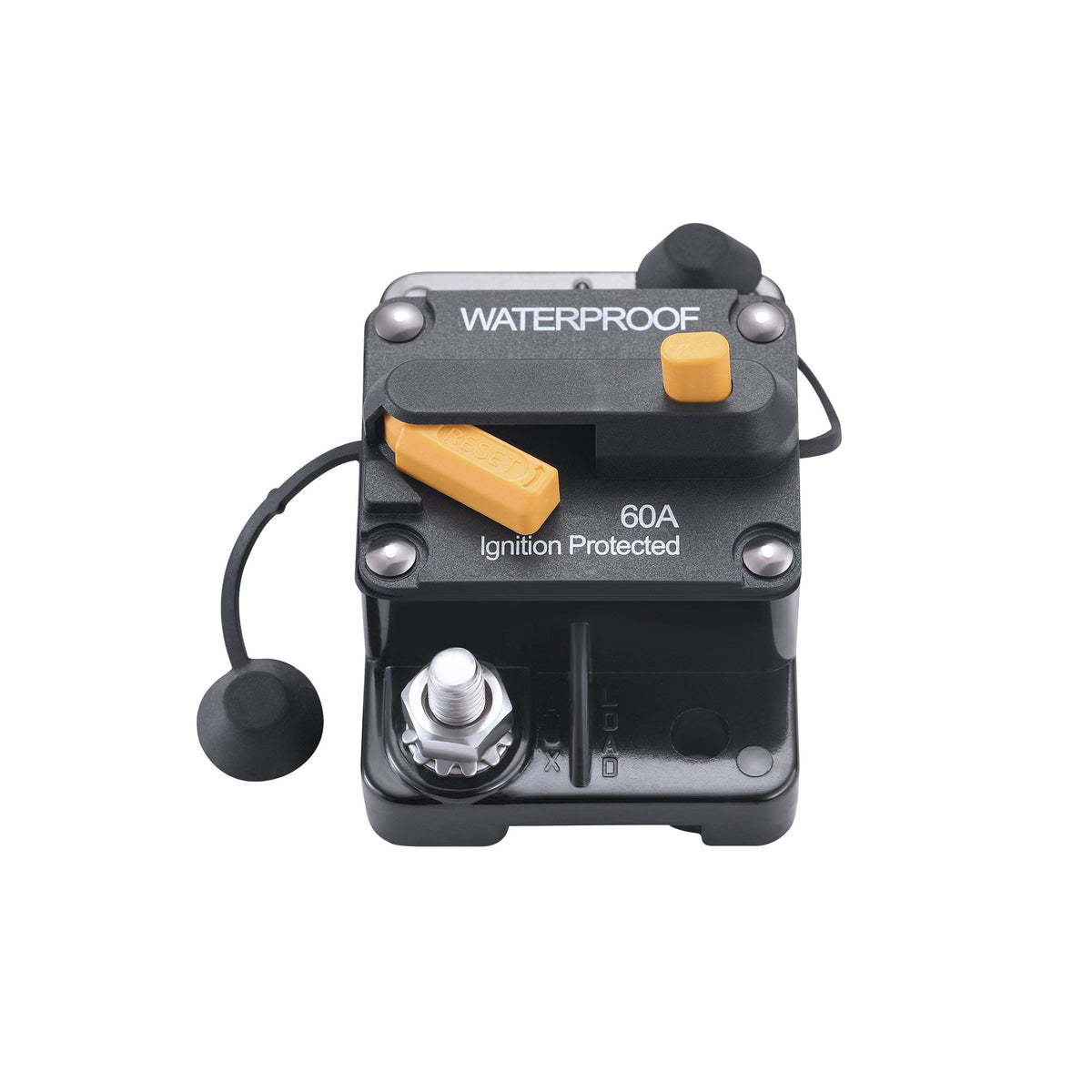 Single Pole Waterproof Circuit Breaker | Waterproof Thermal Type Breaker | Choose Amp: 30A, 40A, 60A, 80A, 100A, 120A, 150A, 200A, 250A
