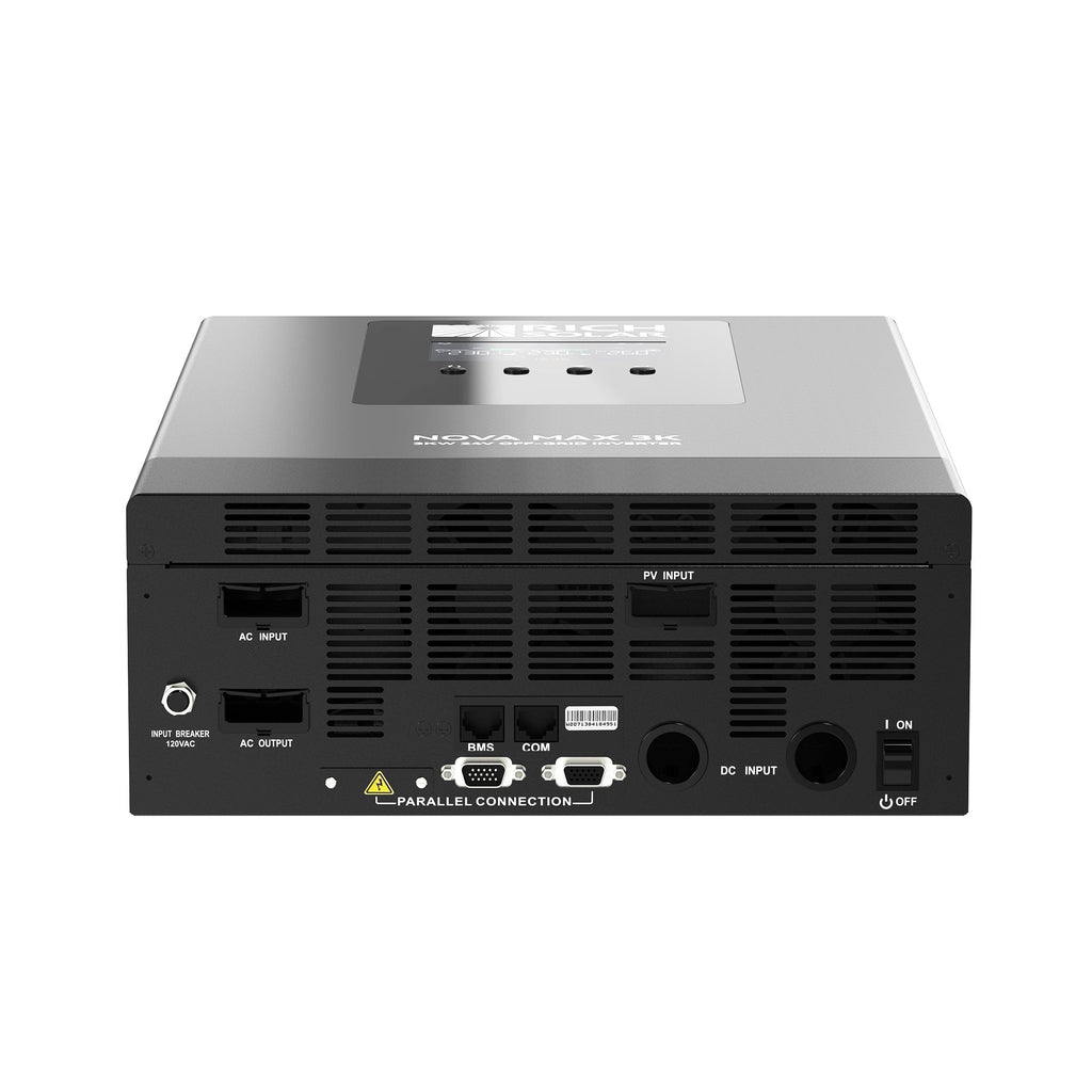 NOVA MAX 3K 2026 | 24V 3000W Off-Grid Hybrid Inverter | Pure Sine Wave Power for RVs, Campers, Vans, Trailers, Boats & Off-Grid Systems