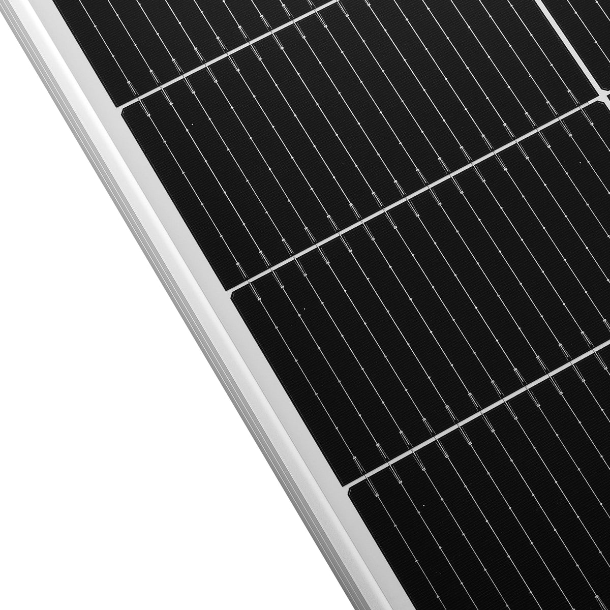 MEGA 130 SLIM | 130 Watt Slim Solar Panel | Compact 12V Narrow Panel for Vans, Campers, Boats  | 25-Year Output Warranty | UL Certified