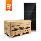 Rich Solar MEGA 200 12V 200W Solar Panel With 2" Brackets - Off Grid Stores