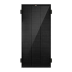 Rich Solar MEGA 200 ONYX 12V 200W Solar Panel With 3/4" Z Brackets