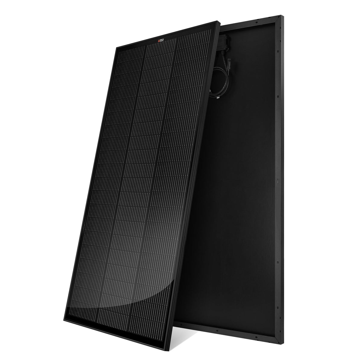 MEGA 200 PRO ONYX | 200 Watt 24 Volt Solar Panel | Premium 24V Off-Grid Solar Panel for RVs, Trailers, Cabins | 25-Year Output Warranty | UL Certified