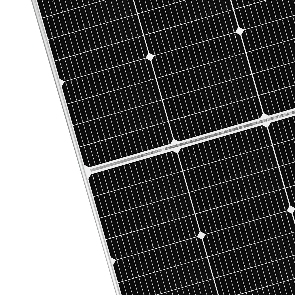 MEGA 250 PRO ONYX | 250 Watt 24 Volt Solar Panel | Premium 24V Off-Grid Solar Panel for Campers, Tiny Homes, Cabins | 25-Year Output Warranty | UL Certified