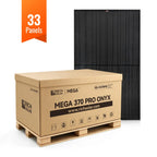 Rich Solar MEGA 370 PRO ONYX 370 Watt Solar Panels - Off Grid Stores