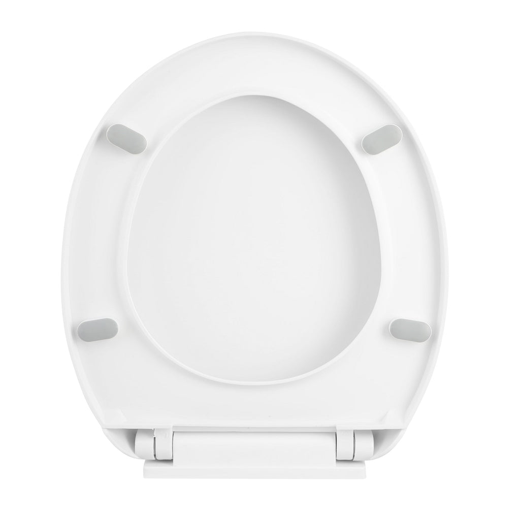 Basics Round Soft Close PP Toilet Seat - White