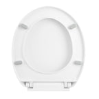 Basics Round Soft Close PP Toilet Seat - White