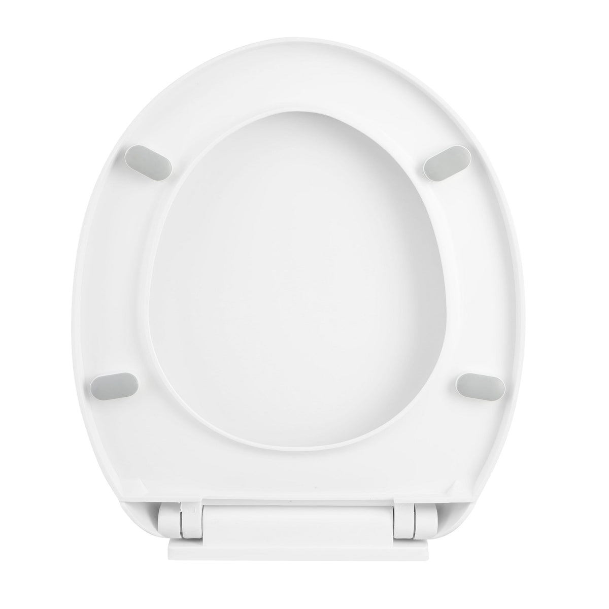 Basics Round Soft Close PP Toilet Seat - White
