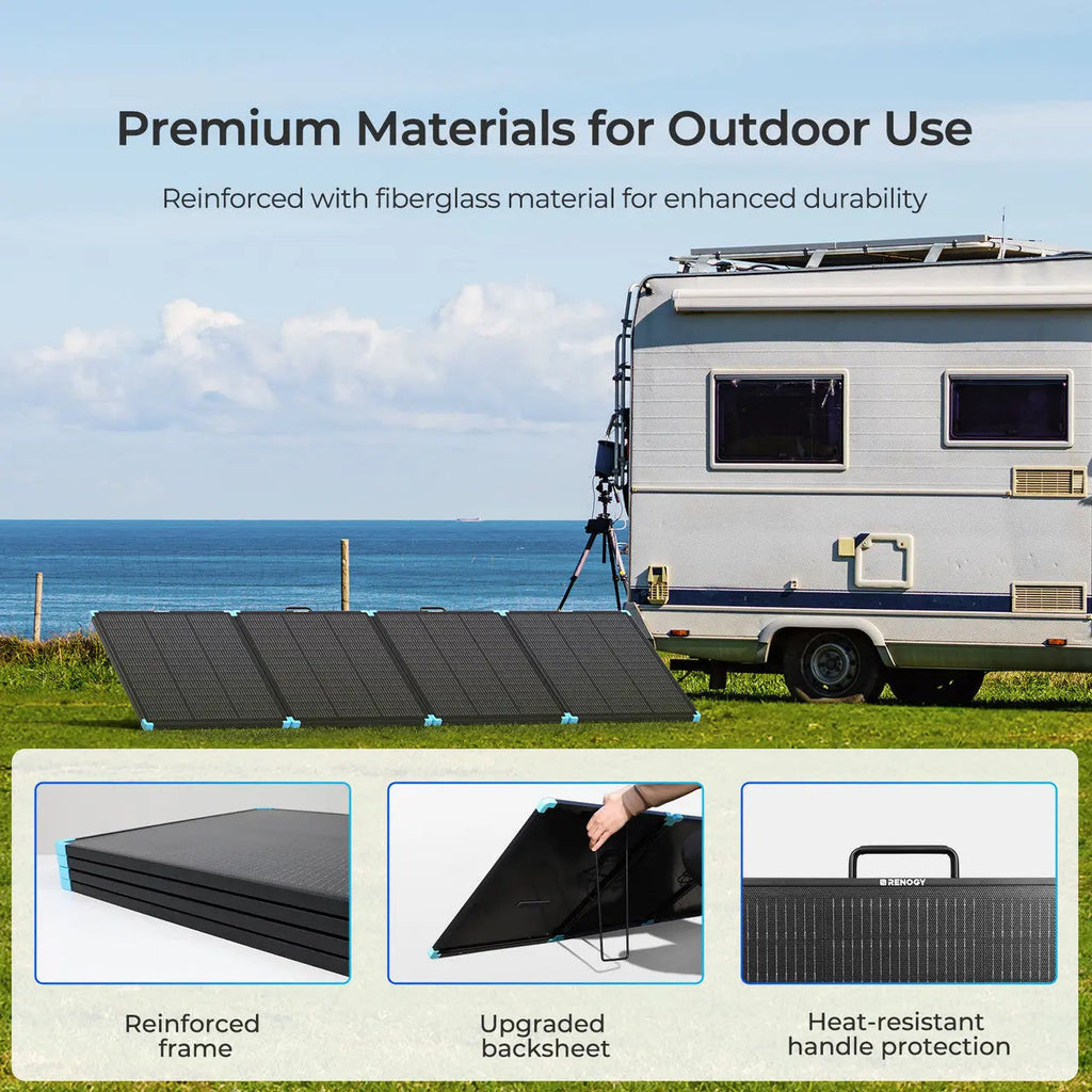 100/300W N-Type Lightweight Portable Solar Panel Suitcase