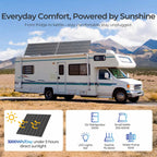 320W N-Type Solar Panel（2-Pack）
