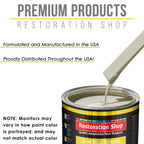 Performance Bright White Acrylic Enamel Auto Paint - Complete Gallon Paint Kit - Pro Single Stage Automotive Car Truck Coating, 8:1 Mix Ratio 2.8 VOC