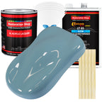 Glacier Blue - Acrylic Lacquer Auto Paint - Complete Gallon Paint Kit with Slow Dry Thinner - Professional Automotive Car Truck Refinish Coating