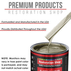 Champagne Gold Metallic - Acrylic Lacquer Auto Paint - Complete Gallon Paint Kit with Medium Thinner - Pro Automotive Car Truck Refinish Coating