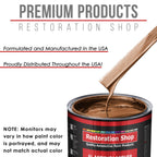 Firemist Copper - Acrylic Lacquer Auto Paint - Complete Gallon Paint Kit with Slow Dry Thinner - Professional Automotive Car Truck Refinish Coating