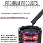 Machinery Gray Acrylic Urethane Auto Paint - Complete Quart Paint Kit - Professional Single Stage Automotive Car Truck Coating, 4:1 Mix Ratio 2.8 VOC