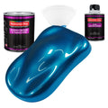 Cruise Night Blue Metallic Acrylic Urethane Auto Paint (Complete Quart Paint Kit) Pro Single Stage Automotive Car Truck Coating, 4:1 Mix Ratio 2.8 VOC