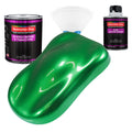 Firemist Green Acrylic Urethane Auto Paint - Complete Quart Paint Kit - Professional Single Stage Automotive Car Truck Coating, 4:1 Mix Ratio 2.8 VOC
