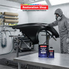 1.25 Quart 2K High Build Primer Automotive Paint Kit - 1 Qt. Black Urethane Primer Surfacer, 1/2 Pint Hardener, 4:1 Mix Ratio