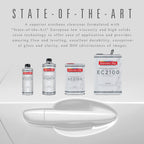 1.5 Gallon Ultra Flow Premium European Clearcoat Auto Paint Kit, 2.1 VOC - 1 Gal. Urethane Clear, 2 Qts Hardener, 2:1 Ratio, Coating