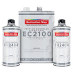 1.5 Gallon Ultra Flow Premium European Clearcoat Auto Paint Kit, 2.1 VOC - 1 Gal. Urethane Clear, 2 Qts Hardener, 2:1 Ratio, Coating