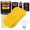 Sunshine Yellow - Urethane Basecoat with Clearcoat Auto Paint (Complete Fast Gallon Paint Kit) Professional High Gloss Automotive Car Truck Coating