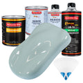 Diamond Blue - Urethane Basecoat with Premium Clearcoat Auto Paint - Complete Medium Quart Paint Kit - Professional High Gloss Automotive Coating