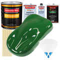 Emerald Green - Urethane Basecoat with Premium Clearcoat Auto Paint - Complete Medium Gallon Paint Kit - Professional High Gloss Automotive Coating