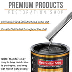 Black Metallic - Urethane Basecoat Auto Paint - Gallon Paint Color Only - Professional High Gloss Automotive, Car, Truck Coating