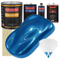 Viper Blue Metallic - Urethane Basecoat with Clearcoat Auto Paint - Complete Fast Gallon Paint Kit - Professional Gloss Automotive Car Truck Coating