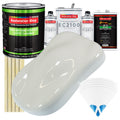 Linen White - LOW VOC Urethane Basecoat with European Clearcoat Auto Paint - Complete Gallon Paint Color Kit - Automotive Coating